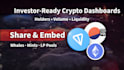 dune flipside onchain dashboards holders volume liquidity  mints