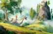 do fantasy landscapes and scenery art