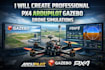 create professional px4 ardupilot gazebo drone simulations