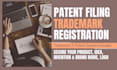 do patent search, drafting, patent filing and trademark registration in USA, UK