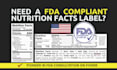 create fda compliant nutrition facts label