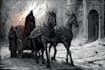 do dark medieval art illustration for you