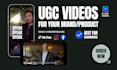 create high converting ai ugc video ads for your product