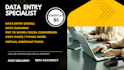 do fast and accurate data entry, typing, and excel work