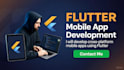 build custom mobile app for android and ios using flutter firebase