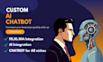 build an ai facebook messenger chatbot using manychat
