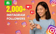 gain 2000 plus instagram real followers fast