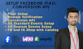 set up and fix fb pixel, conversion API, event tracking