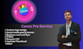 create a logo and social media design using canva pro graphic design