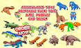 create 3d printed toys, cad designs, flexi models, plush mascots, action figures