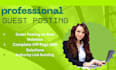 professional guest posting service