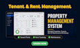 build a property management website with tenant, rent and maintenance tracking