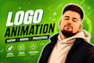 create custom logo animation for your brand