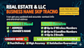 provide llc skip tracing and bulk skip tracing service
