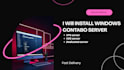 install windows on contabo server