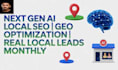 do next gen ai local SEO GEO and local leads monthly on rent