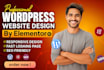 develop any type of wordpress website fast and secure