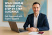 help you apply, guide and get your spain digital nomad visa approved