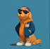draw your dog or any pets into cartoon