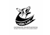 design modern german shepherds bad ass logo