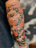 custom an abstract black tattoo design