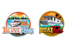 design awesome boat logo