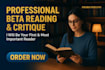 be your beta reader fantasy manuscript critique and developmental editor