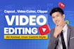 do youtube and short form video editing in ali abdaal or iman gadzhi style
