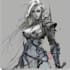 sketch fantasy character concept art