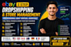 ebay 2 step dropshipping ebay VA store management USA UK