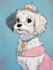 design a  pet portrait custom illustration