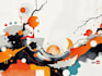 do illustration expressionism art, graffiti, abstract