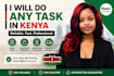 do any task in kenya
