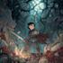 do fantasy character art and unique fantasy character