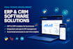 we develop custom erp, CRM, and software using PHP, laravel, and python
