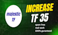 increase tf trust flow majestic tf 30 plus