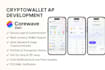 build android ios crypto wallet app website blockchain app fintech app bank app
