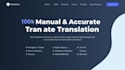 manually translate, localize, and proofread