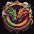 draw a fantasy game logo