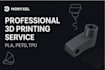 3d print your custom models or prototypes with high quality fdm printing