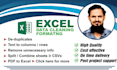 excel data cleaning, remove duplicates