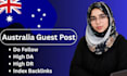 high da do follow australia guest post, au backlinks and manual link building