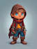 design 2d game character illustration