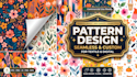 seamless pattern design unique custom digital backgrounds