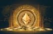 design modern crypto, meme, gold, cryptocurrency, bitcoin, token logo