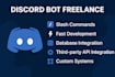 create your custom discord bot quickly and professionally