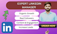 manage your linkedin for growth, optimization, and lead generation