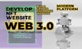 design nft, web3, crypto coin, and meme token websites professionally