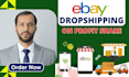 ebay dropshipping expert, auto ds, on profit share, store automation