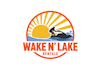 design greatest motivation lake rentals logo